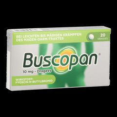 Buscopan® 10 mg – Dragees - 20 Stück