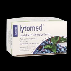 Lytomed Heidelbeer-Elektrolytlösung - 12 Stück